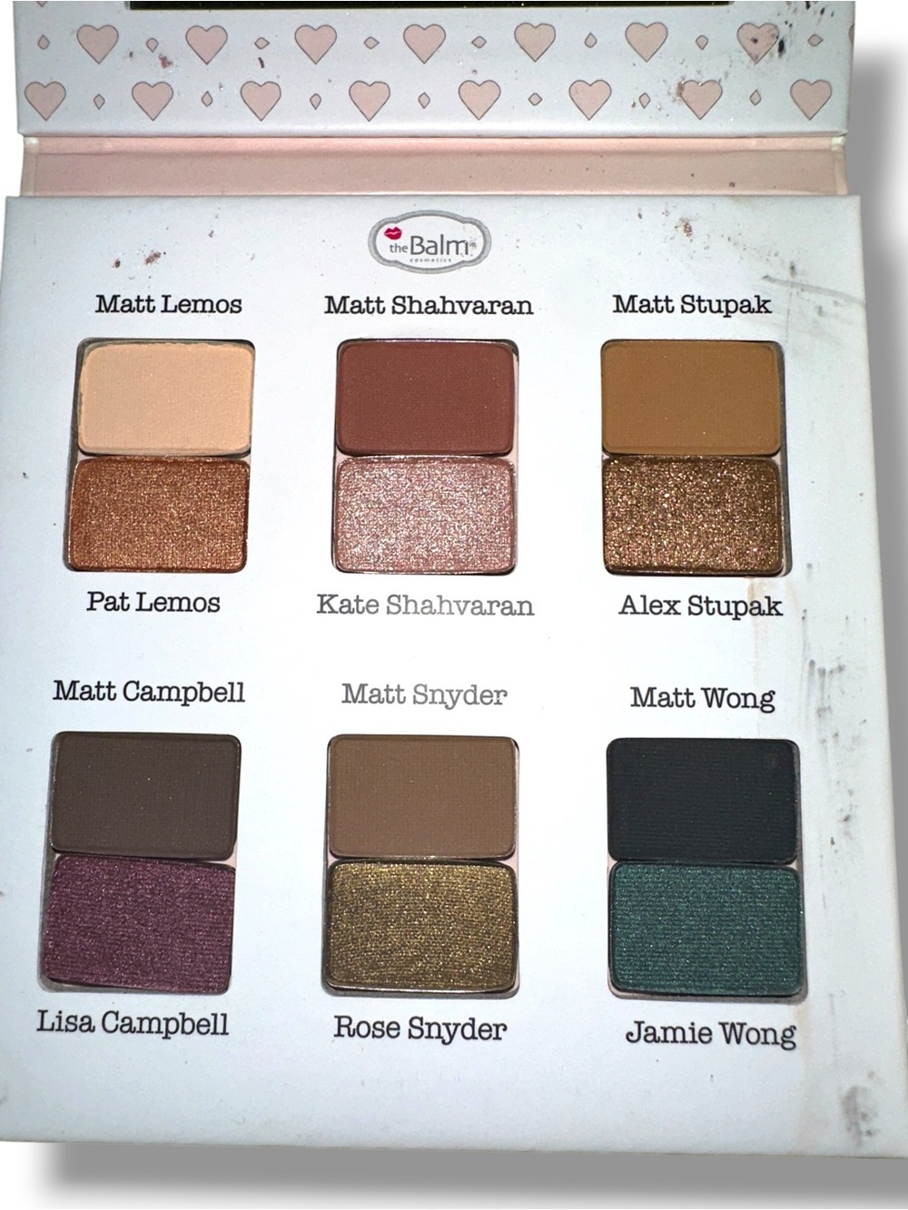 theBalm Meet Matt(e) Shmaker Eyeshadow Palette - Neutral Browns & Taupes 12 Shd - Picture 2 of 3